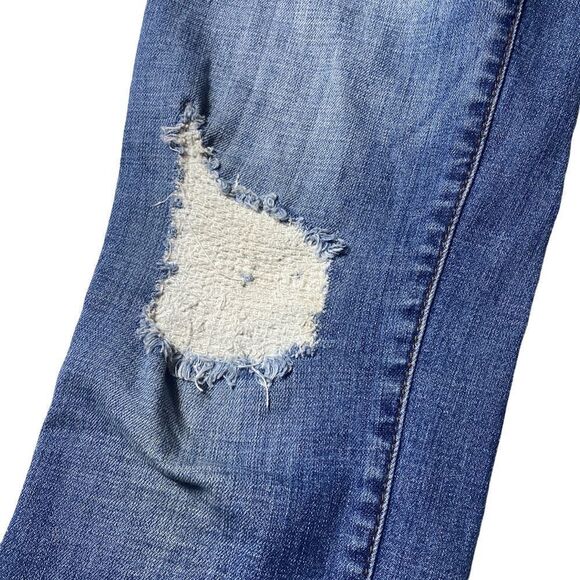 Kut from the kloth jeans 2 intentional fade/whisker distressed - Picture 3 of 6